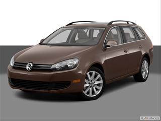 2012 Volkswagen Jetta SportWagen 4-door 2.0L TDI  Sport Wagon Front angle medium view photo